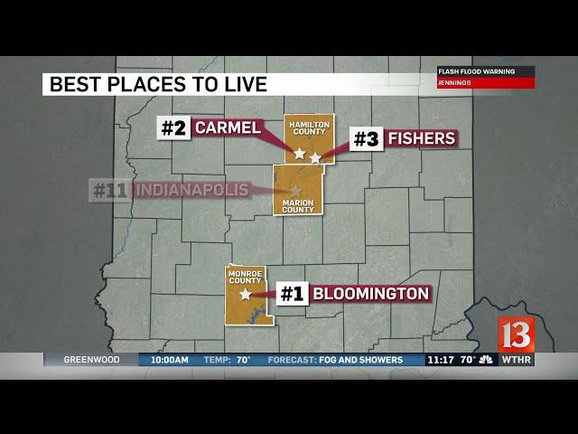 Best places to live in Indiana