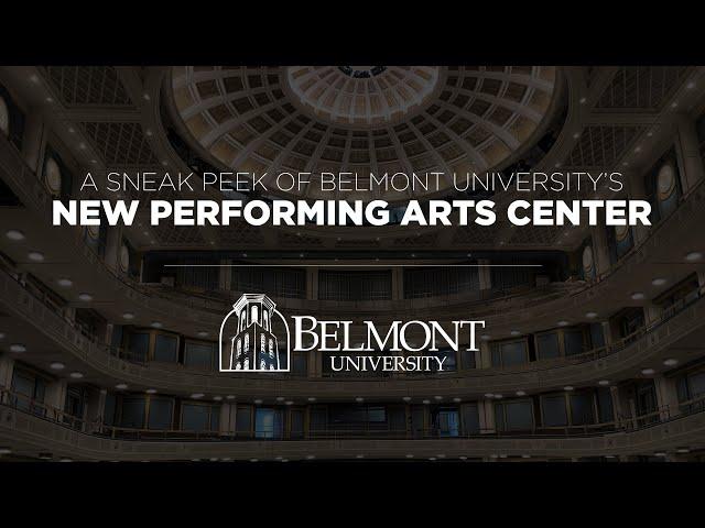 Performing Arts Center Sneak Peek