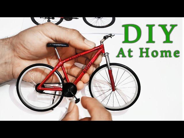 How to make perfect mini bicycle at home? DIY mini bicycle step by step