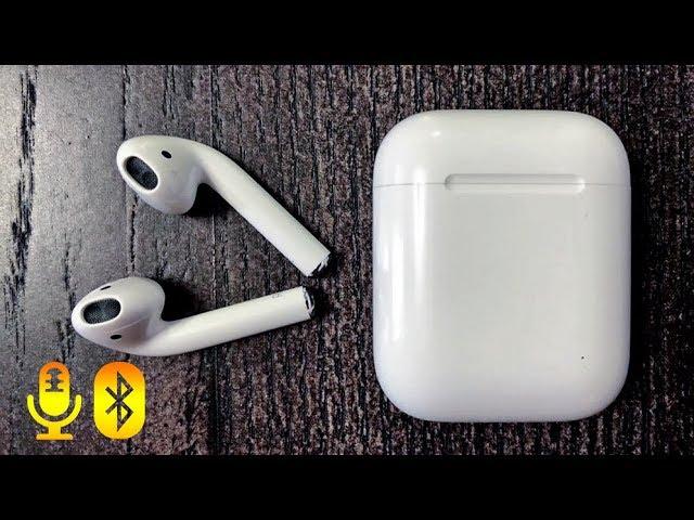 Микрофон в AirPods для съемки видео. Как его включить?