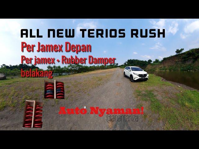 Full Review dan Pemasangan Per Jamex Depan Belakang + Rubber Damper di All New Terios Rush 2021