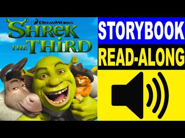 Shrek 3 Read Along Storybook, Read Aloud Story Books, Shrek The Third - A Cool King is Hard to Find