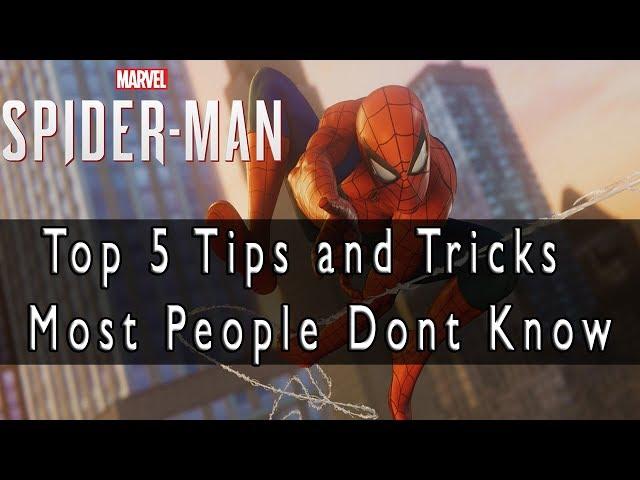 Marvel's Spider-Man - Top 5 Tips and Tricks Most People Don't Know