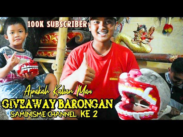 GIVEAWAY BARONGAN SAMINISME CHANNEL KE 2