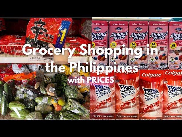 Grocery Shopping Ph | Weekly grocery haul + Prices | SM Supermarket | Relaxing ASMR