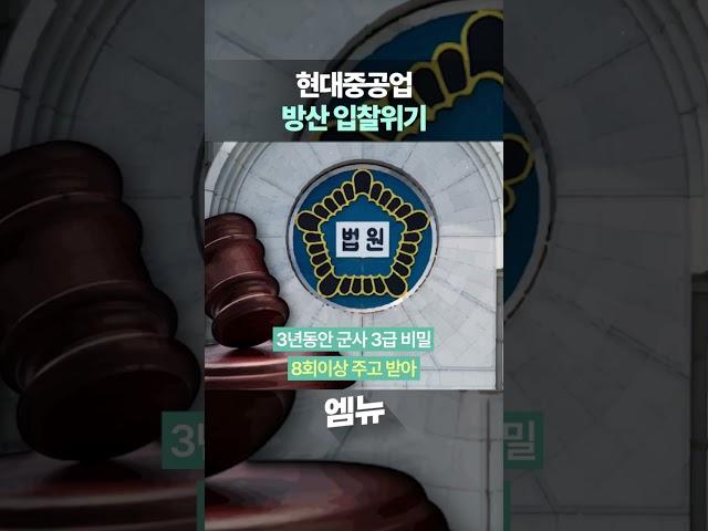 현대중공업 방산사업 난항?