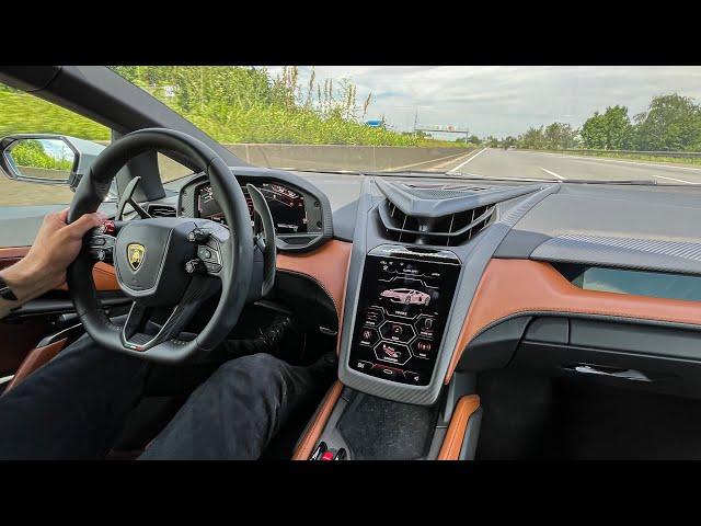 NEW 2025 Lamborghini Revuelto POV DRIVE +V12 Sound & RACE START! Interior Exterior 4K