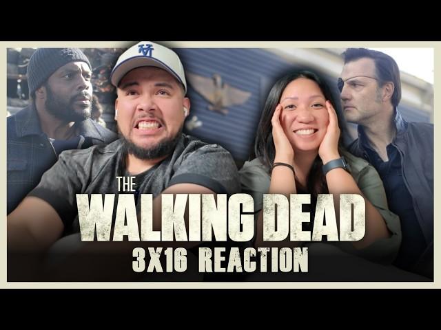 My Wife Watches *THE WALKING DEAD* For The First Time | 3x16 Reaction | Welcome to the Tombs