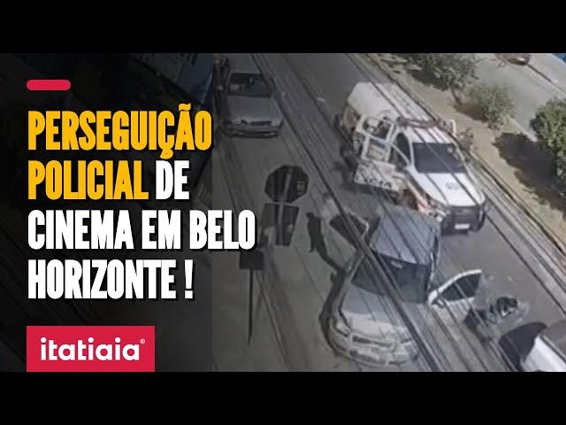 PERSEGUIÇÃO POLICIAL DE TIRAR O FÔLEGO EM BELO HORIZONTE! CONFIRA!