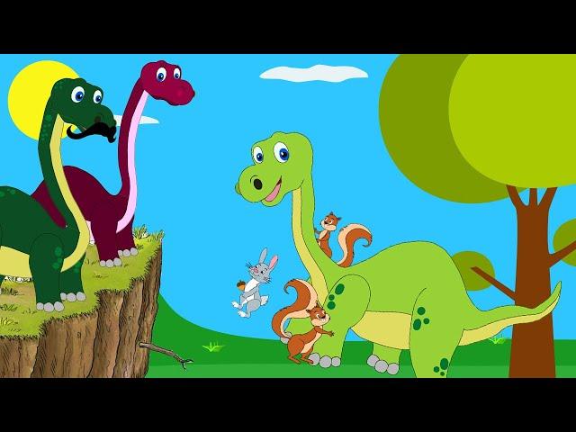 Kind Little Dino - Toddlers stories - short stories for babies - bedtime stories for kids