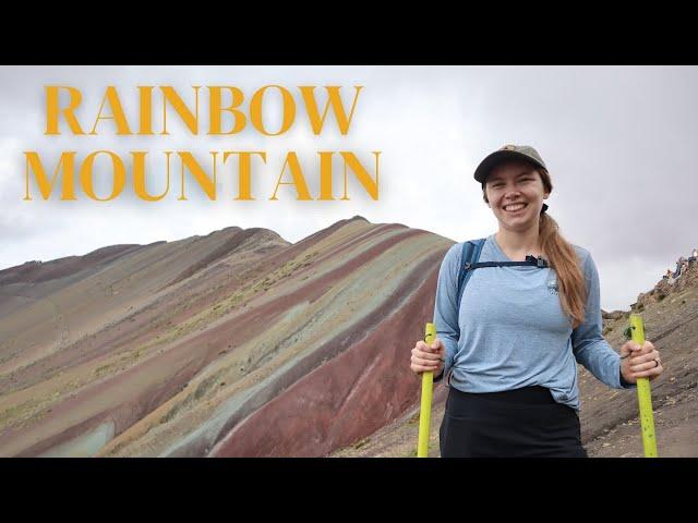 HIKING RAINBOW MOUNTAIN PERU  | 5,200 Metres Above Sea Level