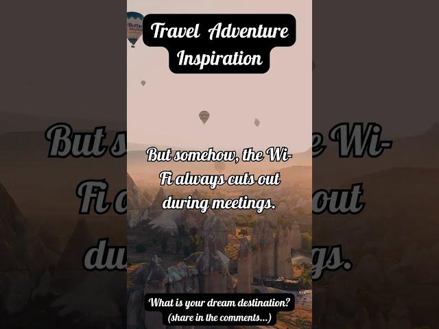 Digital nomad woes... we still can't complain! #travelinspiration #travel #wanderlust
