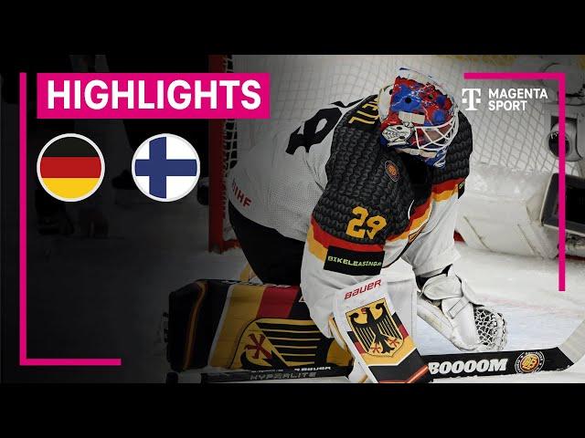 Deutschland - Finnland | IIHF U20 Eishockey-WM | MAGENTA SPORT