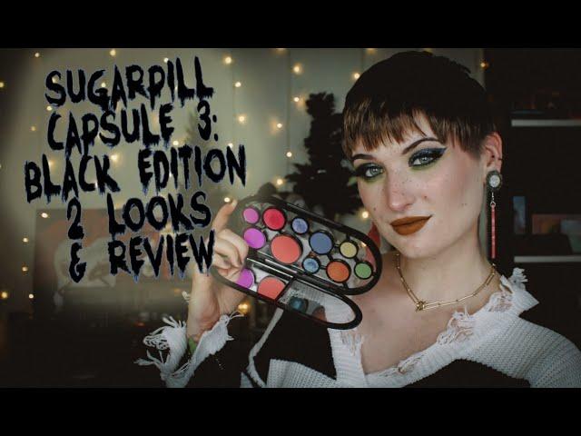 Sugarpill Capsule 3: Black Edition | 2 Looks + Review