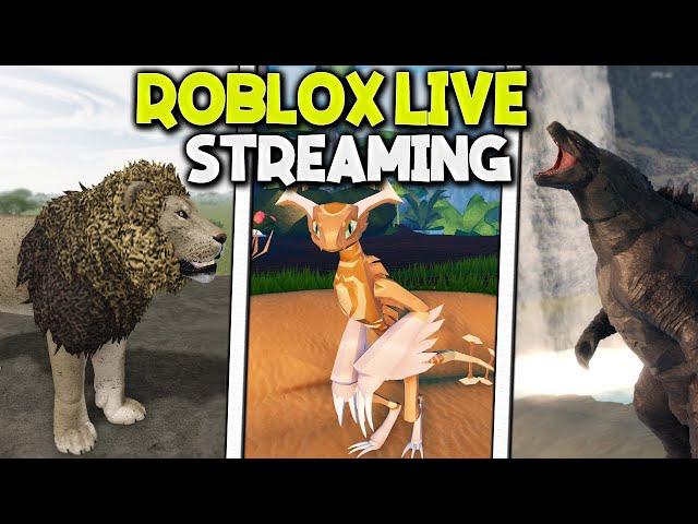 PLAYING CREATURES OF SONARIA LIVE  |  ROBLOX | AQtheGamer