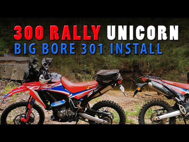 CRF 300 Rally Test Ride - 301 BIG BORE | SSS Stage 3 Kit - Part 1 #honda #adventure