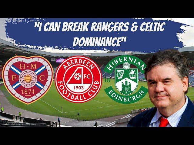 Billionaire Owner wants to stop Rangers & Celtic dominance of Scottish football!