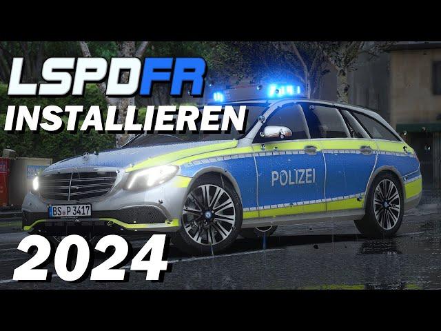 GTA 5 LSPDFR Installieren in 2024! (GTA 5 als Polizist spielen) | LSPDFR Tutorial | (Deutsch)