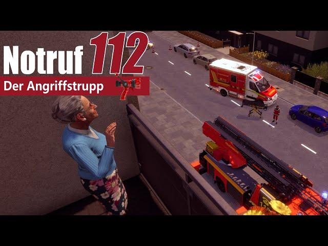 Zimmerbrand | Notruf 112 - Der Angriffstrupp