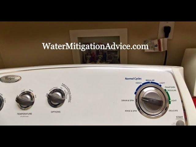 Whirlpool washer Reset