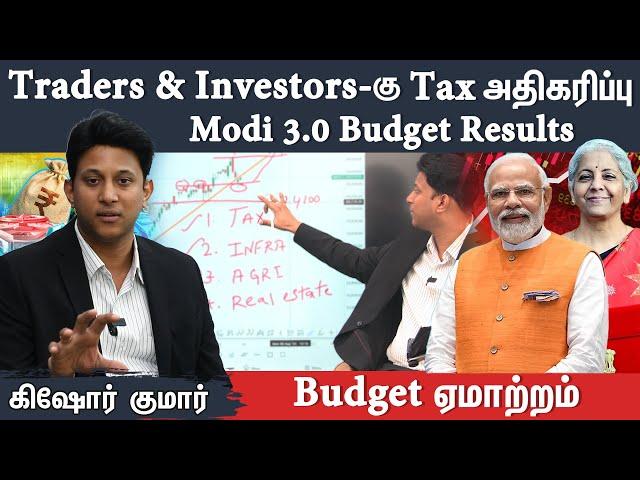 Option & Futures Traders ஏமாற்றம் | STCG, LTCG & STT Charges உயர்வு | அதிருப்தியான Budget Results