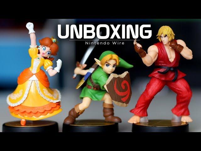 Daisy, Young Link, and Ken Amiibo Unboxing