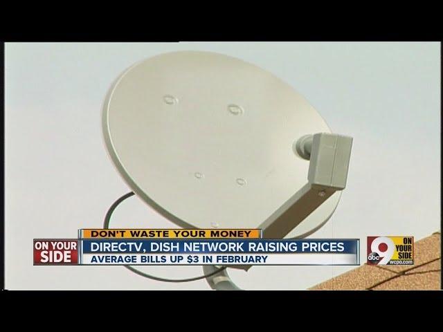 Dish Network, DirecTV prices going up