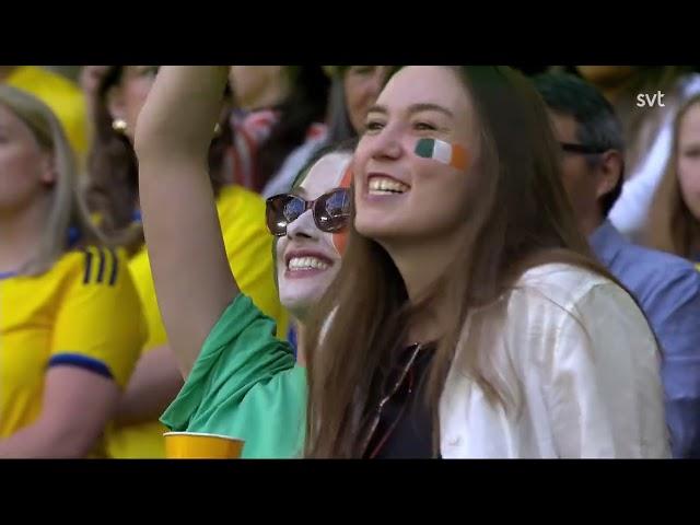 Women's European Qualifiers. Sweden vs Ireland Republic (04/06/2024)