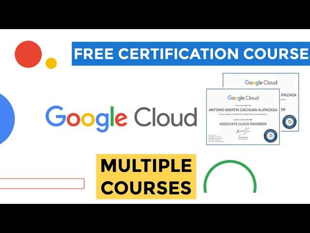 Google Free Certification Courses English | Google free courses with Certificates | Google Cloud