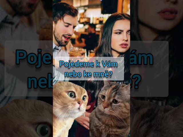 #vtip Slečno celý večer na Vás koukám! Pojedeme k Vám nebo ke mně? Spíš každý k sobě!