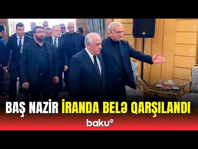 Baş nazir Əli Əsədov İbrahim Rəisinin anım mərasimində iştirak etdi