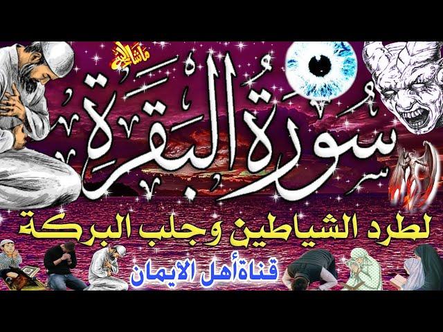 سورة البقرة كاملة مكررة لطرد الشياطين والجن والسحر والحسد وجلب الرزق والبركة والتحصين surat albaqara