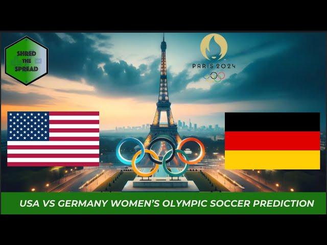 USA vs Germany Prediction  | Women's Olympic Soccer Semifinals