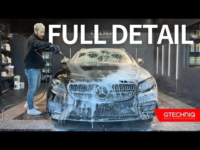 Mercedes-AMG E43 WAGON FULL DETAIL | CAR DETAIL | CAR WASH | ASMR |