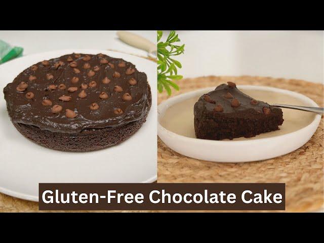 Easy Eggless Chocolate Cake with Almond Flour | Healthy Gluten-Free Dessert Recipe