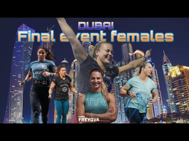 Final event females Dubai Fitness Championship 2023