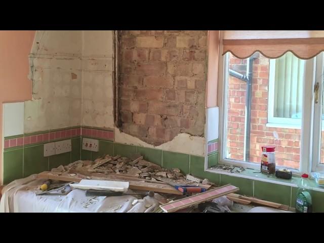 Building my own Kitchen Extension, Internal works part 1 Foundations for Piers