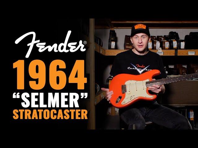 1964 Fender "Selmer" Stratocaster Fiesta Red Over Sunburst | CME Vintage Demo | Zach Avery