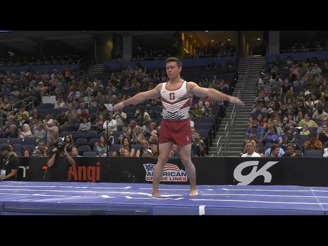 Brody Malone wins the 2022 OOFOS U.S. Gymnastics Championships