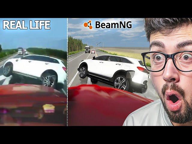 ACCIDENTES BASADOS EN LA VIDA REAL  | BeamNG Drive