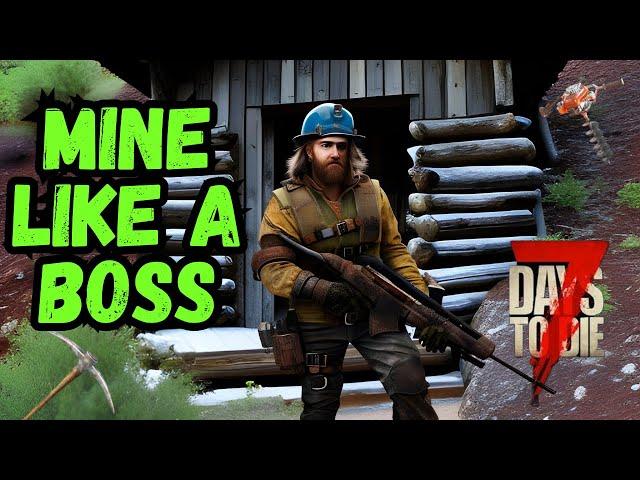 The ULTIMATE Mining Guide in 7 Days to Die Console Version Tutorial - xbox playstation ps4 ps5