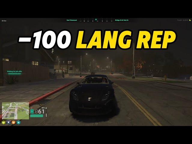 Lang gets upset Flash wants to leave for CS | NoPixel GTA Roleplay