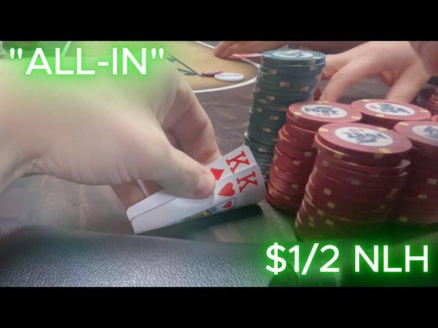 I TURNED $400 INTO HOW MUCH AT 1/2?! ALL-IN PREFLOP FOR PILES 3 TIMES! Poker Vlog #6 #chpoker