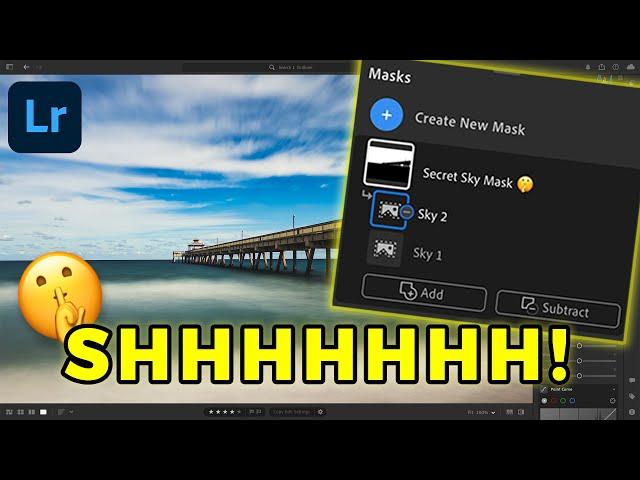 Not Even Adobe Knows My SECRET Lightroom Sky Selection Trick