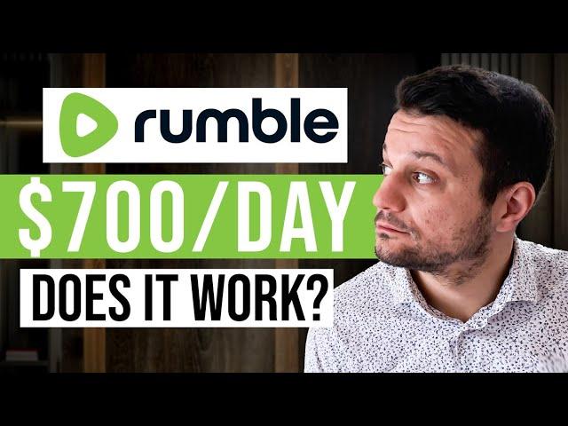 I Tried To Make Money Uploading Videos On Rumble (Honest Review)