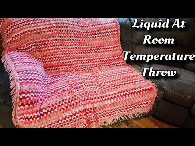 EASY Crochet Blanket Great For Varigated Yarn