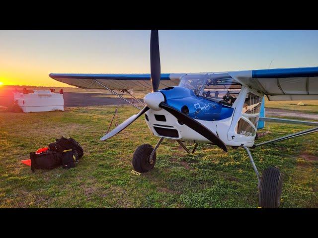 Father & son fly a Bushcat Ultralight 2086kms from QLD to TAS via 3 awesome Aviation Museums.