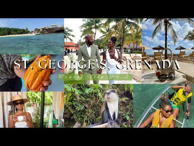 ST. GEORGE'S, GRENADA TRAVEL VLOG PT. 2 | Sandals Grenada, Grand Etang Lake, Rum Distillery