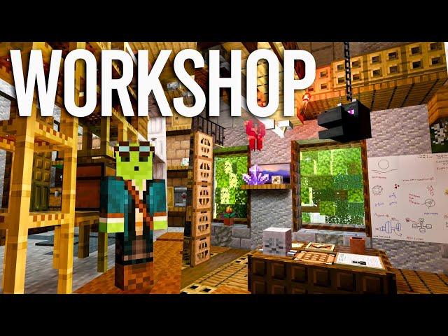 Making a Realistic Workshop! - Let's Play Minecraft 670