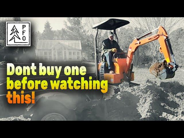 Things you need to know before buying a low-cost mini excavator